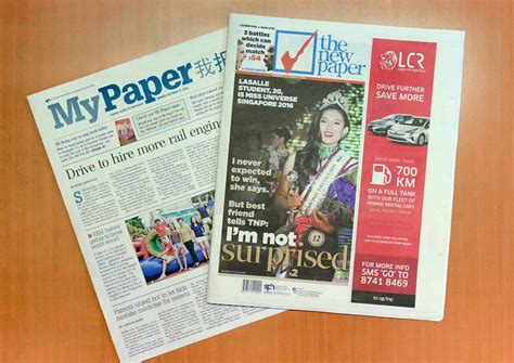 the new paper singapore online